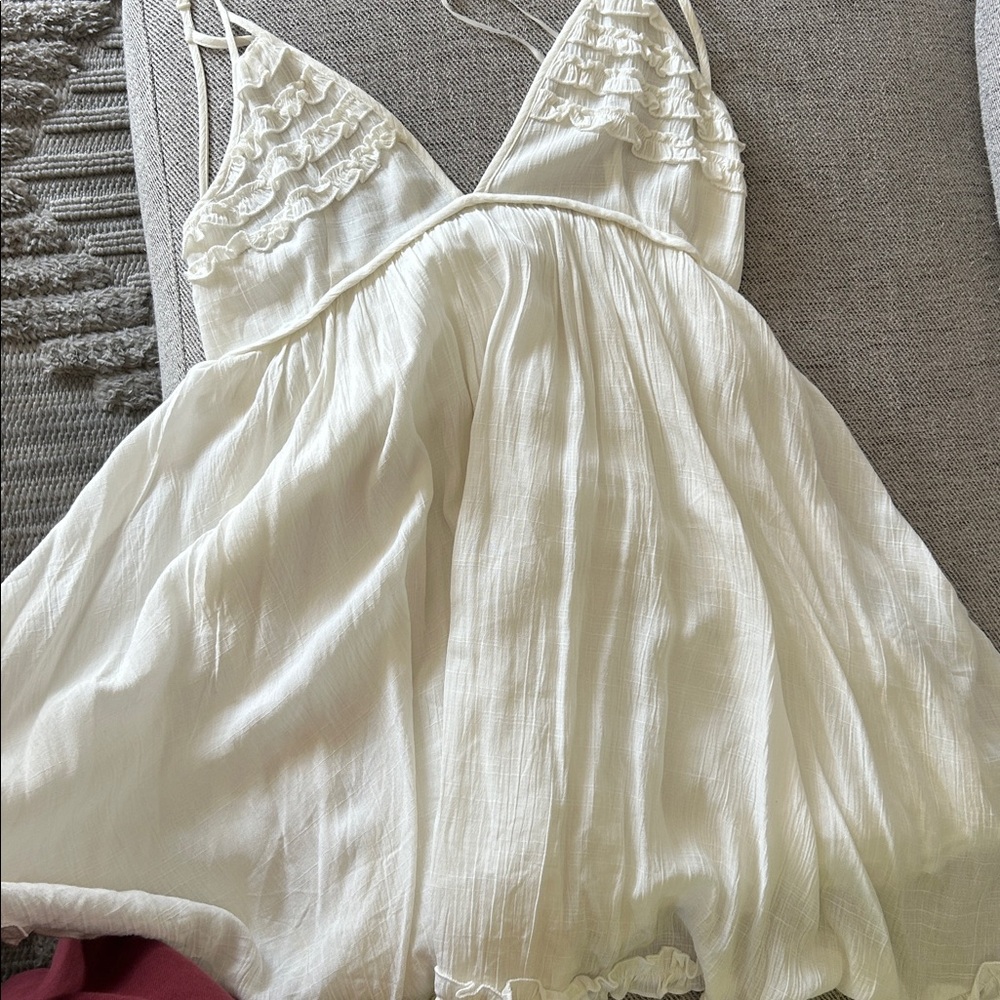 Skylar + Madison Cream Mini Dress